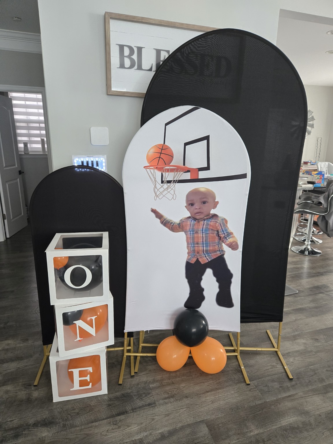 Custom Basketball Backdrop