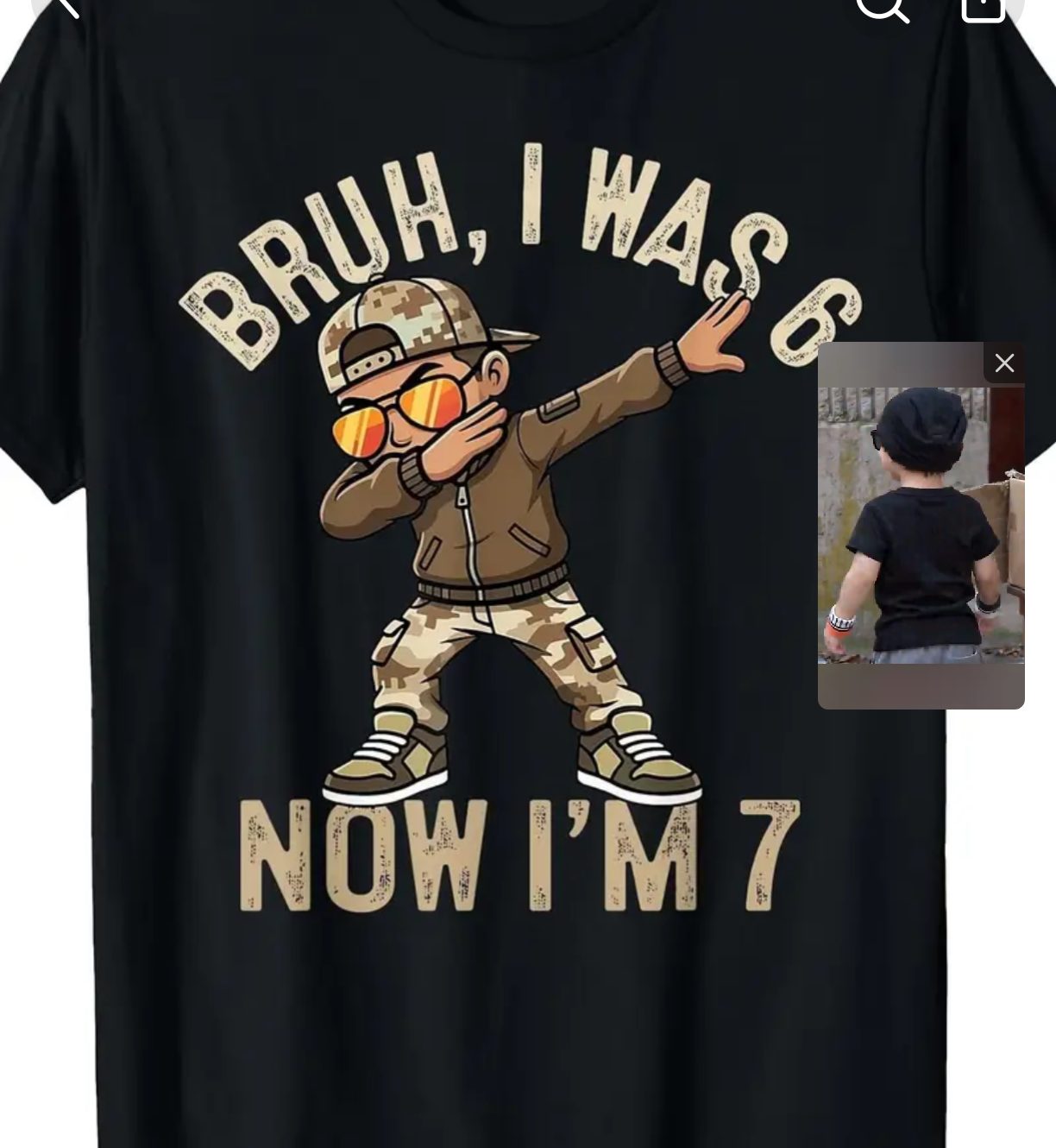 Kids 6/7 Shirt