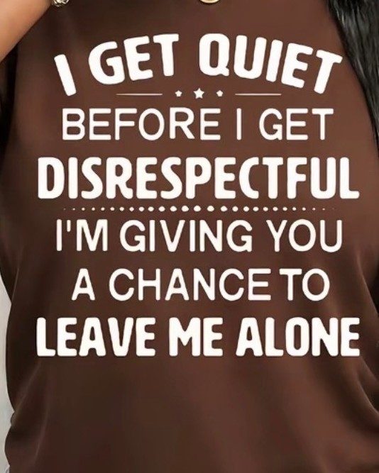 Leave me ALONE!
